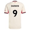 Camiseta de fútbol Liverpool Darwin 9 Segunda Equipación 2025-26 - Hombre